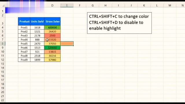 Erasing past cell colour in Excel (Method-2) #exceltutorial #excel #viral #exceltips смотреть онлайн