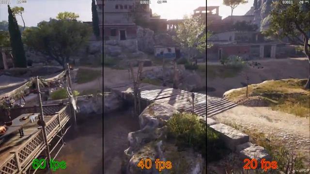 Отличия FPS в играх наглядно. ТЕСТ!!! смотреть онлайн