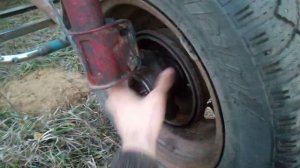 Трицикл из мотоблока Крот.