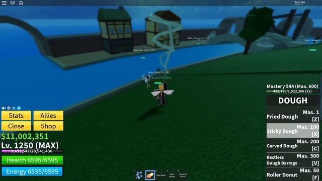 Blox Fruits: Dough nerf Showcase смотреть онлайн