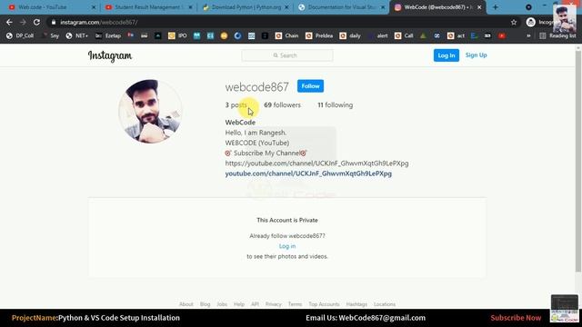 Complete VS code Installation Step by Step | Integrate Python with VS code смотреть онлайн