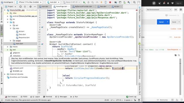 Future Builder In Flutter | Api call in flutter | Flutter Cache смотреть онлайн
