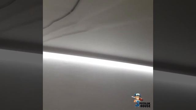 парящий потолок с подсветкой #парящийпотолокмоскаа #потолоксподсветкой смотреть онлайн