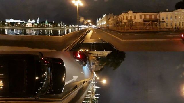 Ночной проезд Балчуг - Софийская набережная→ театр Эстрады смотреть онлайн