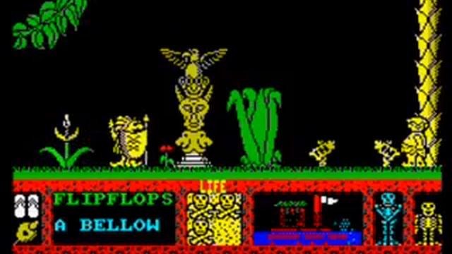 Three Weeks in Paradise 128K Walkthrough, ZX Spectrum смотреть онлайн