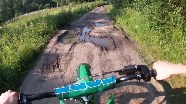 ПАКАТУШКИ НА ПИТБАЙКЕ ПО ГРЯЗИ / sssr core 125 [GoPro] смотреть онлайн