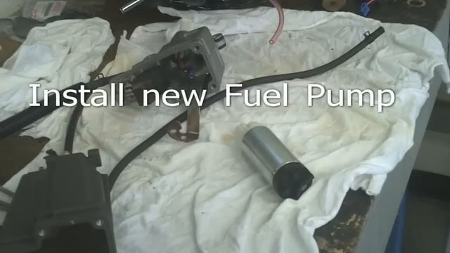 Suzuki DF70 Marine Outboard Motor Electric Fuel Pump Replace смотреть онлайн