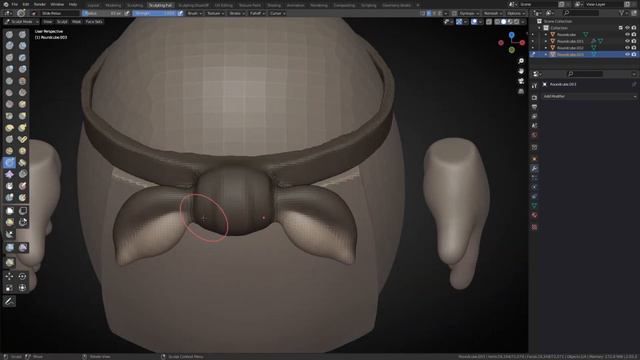Overcooked Character | Sculptober Day 30 - Cook | Blender Timelapse смотреть онлайн