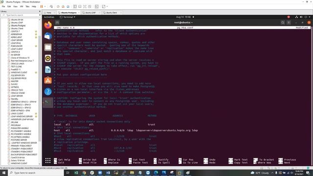 OpenLDAP on Ubuntu for Postgres authentication смотреть онлайн