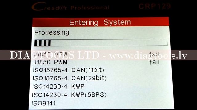 Demo video of Launch Creader Professional CRP 129 / 123 смотреть онлайн