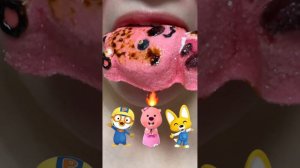 asmr PORORO MARSHMALLOW (Pororo, I'm sorry) eating sounds