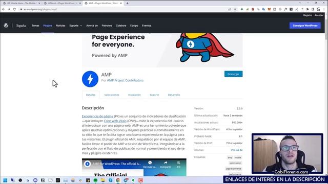 ➡️ El plugin oficial de Google de AMP para WORDPRESS ➜ Implementar AMP a una Página Web смотреть онлайн