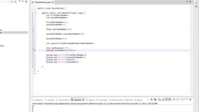 Java_OOP_Android_Bangla - Lecture 2 - Variables, Data Types, Operators, Method & Misc. смотреть онлайн