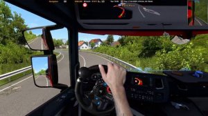 Real Truck Driver Tries Euro Truck Simulator 2 | West Balkans | Realistic Gameplay |