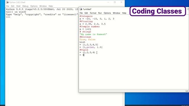 Coding for Kids in Python - Video - 18 (हिन्दी) ' Data Types 1' смотреть онлайн