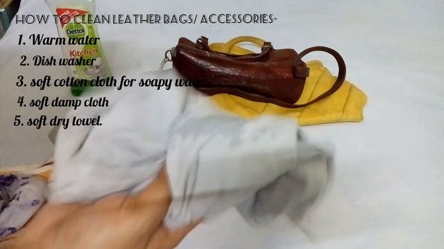 How to clean leather bags/leather accessories. смотреть онлайн