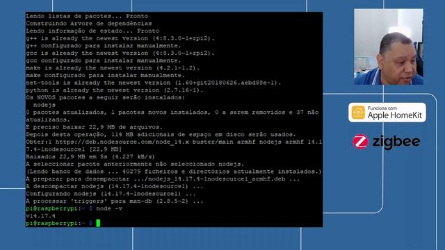 ZIGBEE no APPLE HOMEKIT - Instalação do Homebridge e Zigbee2MQTT no Raspberry para uso com Homekit смотреть онлайн