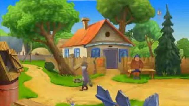 Трое из Простоквашино Пришельцы в Простоквашино - GamePlay смотреть онлайн