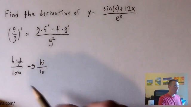 The EASY WAY to Remember and Apply Quotient Rule | Jake's Math Lessons смотреть онлайн