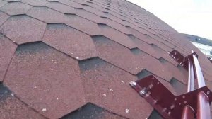 Установка снегозадержателей на гибкую черепицу