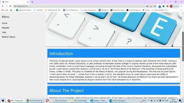 AE022 | Online Voting With OTP & Face Recognition смотреть онлайн
