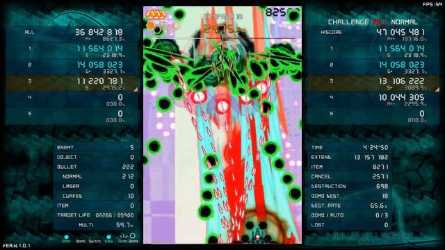 Bullet Hell Monday. Steam version. Challenge Mode All Clear. (Normal) смотреть онлайн