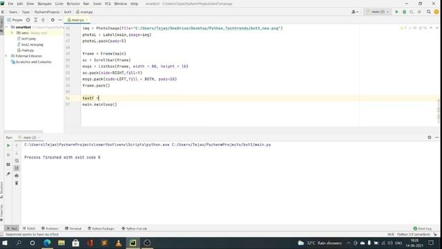 Build A Smart AI Chat Bot Using Python & Machine Learning part-2 смотреть онлайн