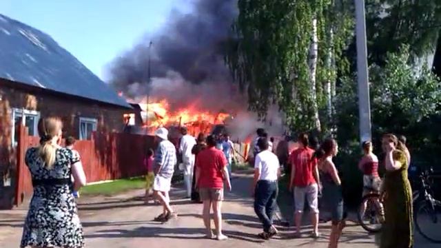 Пожар. Новосибирск, Карьер Мочище. 03.06.2012 смотреть онлайн