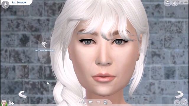 The Sims 4 | Create A Sim 'Inspired' Jennifer Lawrence - Red Sparrow