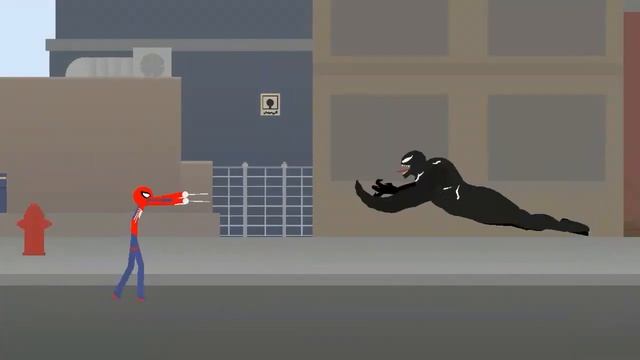 Spider-Man VS Venom Stickman Animation | Stick Nodes | Pioneer Animations смотреть онлайн