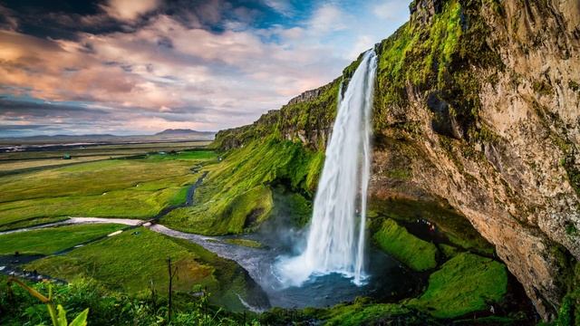 ?Relaxing music to reduce stress, meditation music ?Waterfall music?