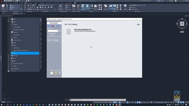 ACA 2021 - Custom Tool Catalog and New Tool Palette Creation смотреть онлайн