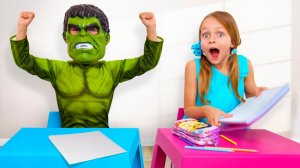 Майя и полезные школьные истории для детей