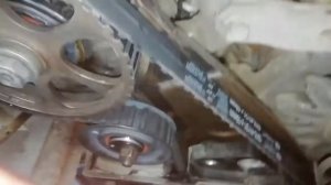 Как выставить метки распредвала и коленвала Ауди 80 1.8.