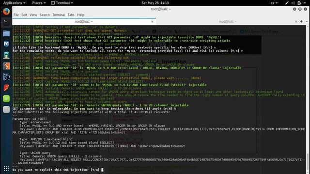 DVWA - Ejercicio 5 - Reflected SQL Injection смотреть онлайн