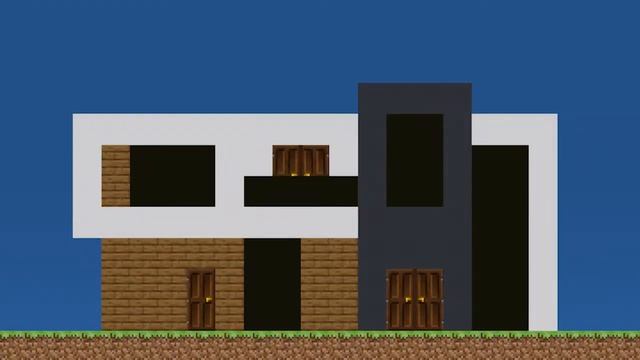 гайд по постройке двухэтажного Хай-тек дома в Minecraft смотреть онлайн