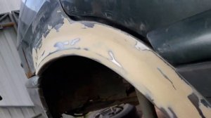 ремонт задней арки ваз 2114  электросваркой