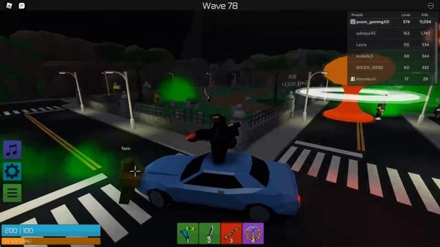 Roblox Zombie Rush NUKE LAUNCHER & BAN HAMMER EXPENSIVE GAMEPASS AND PLAYING WITH KUMOMARU смотреть онлайн