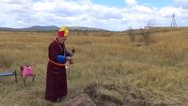 Закладка Бумбы под строительство Дацана в Краснокаменске смотреть онлайн