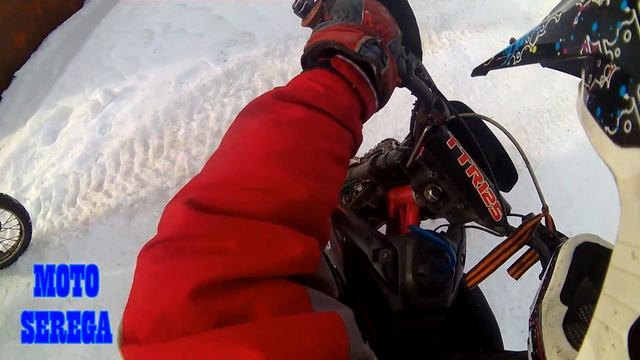 покатушки #3 [irbis ttr 125]-"овощная покатушка с хондой" смотреть онлайн