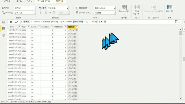 Power BI質問コーナー ★「x月x日週」を日曜日の日付で週表記を作りたい★ смотреть онлайн