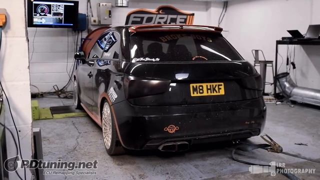 Audi A1 1.4TFSI - Stage 2 Excessive Flames & Pops and bangs смотреть онлайн
