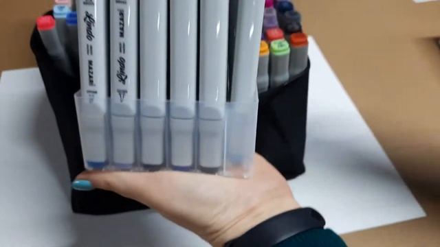 Маркеры для скетчинга Mazari Lindo кисть/долото двусторонние смотреть онлайн