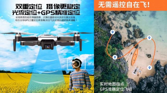 The Mini 5G GPS 6K/8K Long Range Brushless Mini Drone – Just Released ! смотреть онлайн