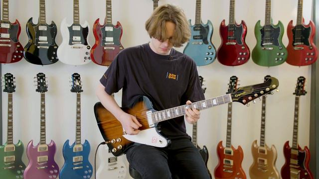 Epiphone Firebird Vintage Sunburst | NAMM 2020 | SOUNDBITES смотреть онлайн