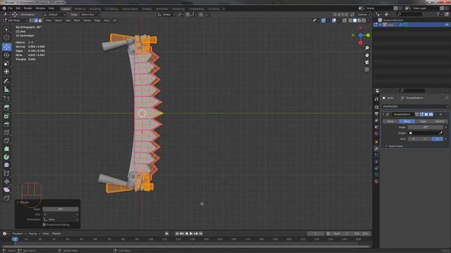 Блендер- моделирование мультяшной пилы.Blender - modeling of a cartoon saw.Zbrush/Substance Painter смотреть онлайн