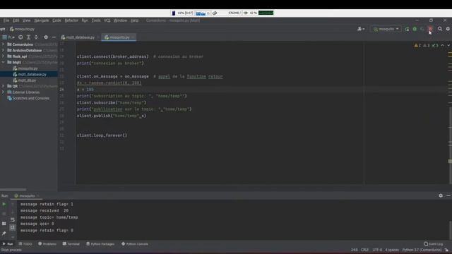 protocole MQTT: enregistrer des données des capteurs dans une base de données Mysql смотреть онлайн