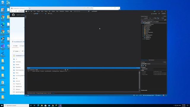 Cloning a GitHub Repo into Visual Studio смотреть онлайн