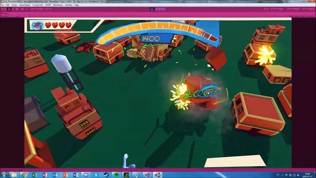 Blamdown: Udder Fury - Fireworks Launcher Progress Video смотреть онлайн
