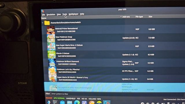 Steamdeck YUZU Zelda Tears of Kingdom FIX CRASHING AND BETTER FPS смотреть онлайн